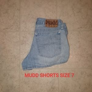 DONATED MUDD SHORTS